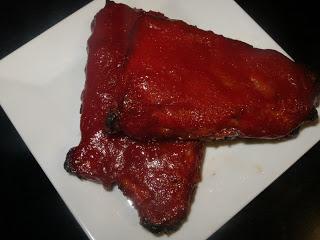 COSTILLAS CON SALSA BARBACOA