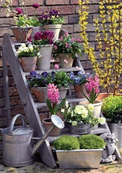 Decora tu jardin vintage