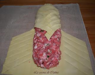 Trenza de salchichas Trenza de salchichas