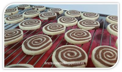 Galletas en espiral