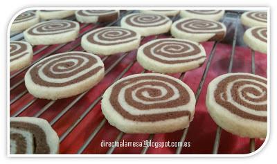 Galletas en espiral