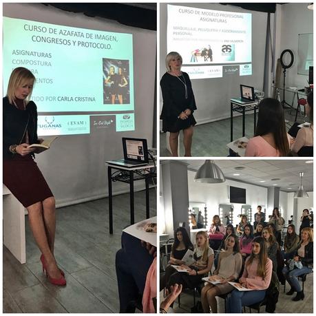 Presentación EVAM Escuela Modelos y Azafatas/ Ana Salmeron