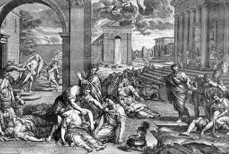 Epidemias  en Roma y la plaga Antonina