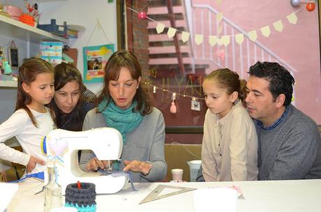 Taller de costura creativa infantil en Menta craft