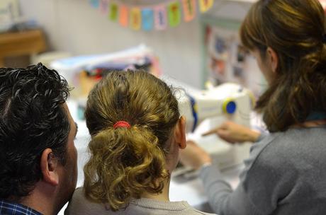 Taller de costura creativa infantil en Menta craft