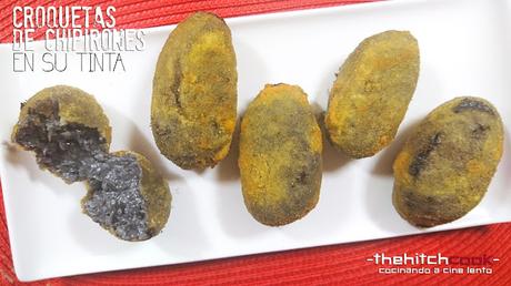 CROQUETAS DE CHIPIRONES EN SU TINTA (Sospechosos habituales)