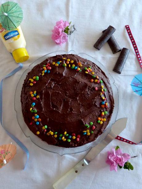 torta de mayonesa y chocolate | un clásico nortemaricano