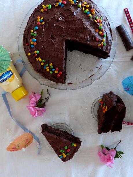 torta de mayonesa y chocolate | un clásico nortemaricano