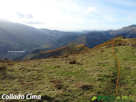 Sierra de Juan Robre: Collado Cima