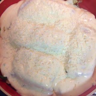 MERLUZA CON VERDURITAS BECHAMEL Y MOSTAZA MERLUZA CON VERDURITAS BECHAMEL Y MOSTAZA