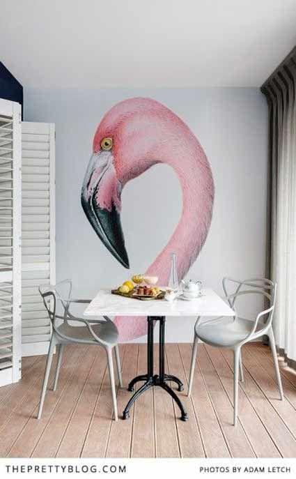 Decoracion con Flamencos decoracion con flamencos para muchos rincones de casa de cara a primavera verano01