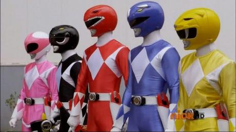 Power Rangers – Se madura mejor en mallas (de colores)