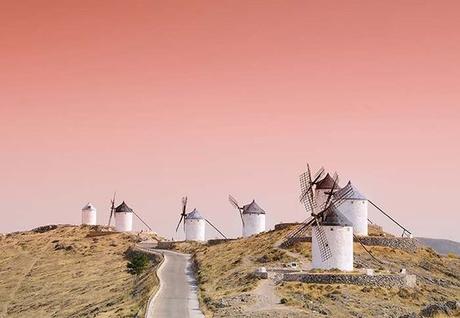 Fuente: Pinterest. Molinos de Consuegra (Castilla la Mancha)