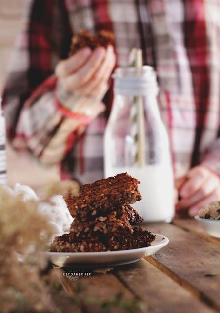 Barritas de cereales energéticas caseras #singluten