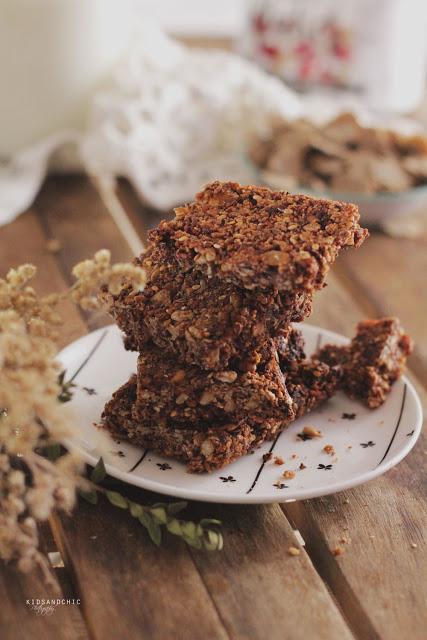 Barritas de cereales energéticas caseras #singluten