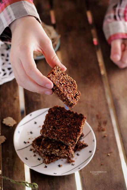 Barritas de cereales energéticas caseras #singluten