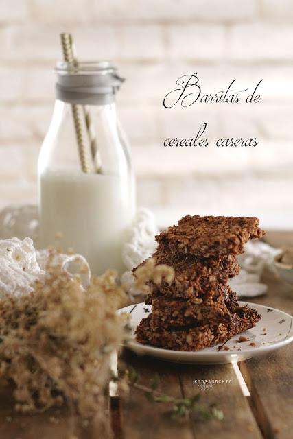 Barritas de cereales energéticas caseras #singluten