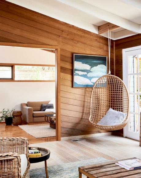 Una casa en Australia con paneles de cedro