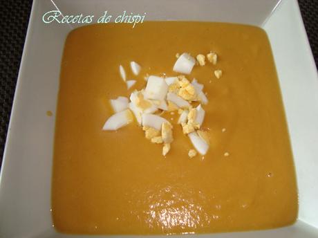 CREMA DE ZANAHORIAS