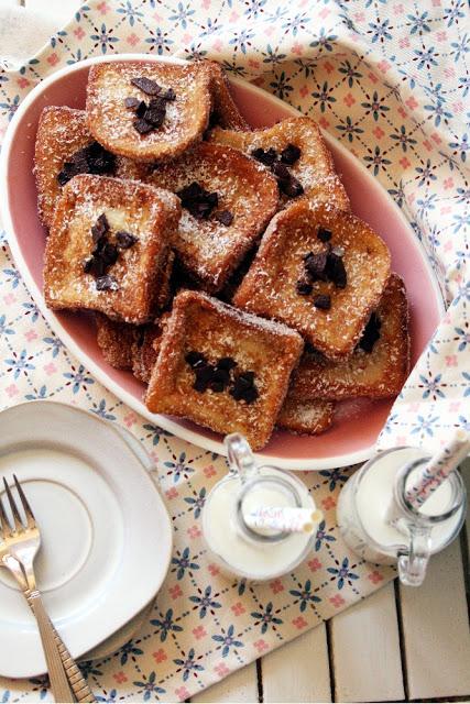 Torrijas de leche de coco y Cointreau. Torrijas de leche de coco y Cointreau.