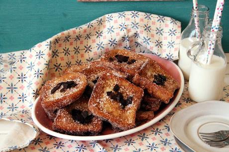 Torrijas de leche de coco y Cointreau. Torrijas de leche de coco y Cointreau.