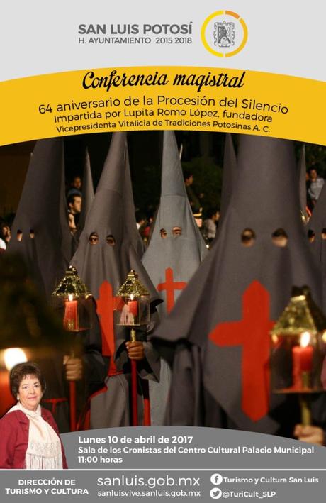 Invitan a la conferencia “64 aniversario de la Procesión del Silencio”