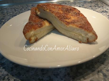 Torrijas Rellenas de Crema Pastelera