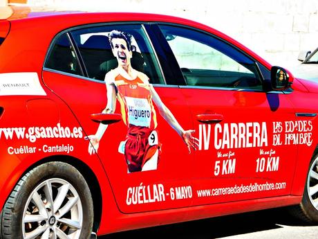 Carrera Edades del Hombre 2017: Cuéllar 6 de Mayo.