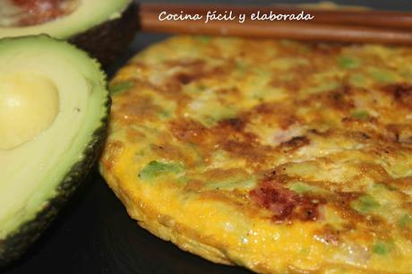 TORTILLA DE AGUACATE Y JAMON YORK