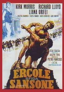 HÉRCULES CONTRA SANSÓN (Ercole sfida Sansone) (Italia, 1964) Péplu, Aventuras, Fantástico, Súperhéroes (Mitológicos)