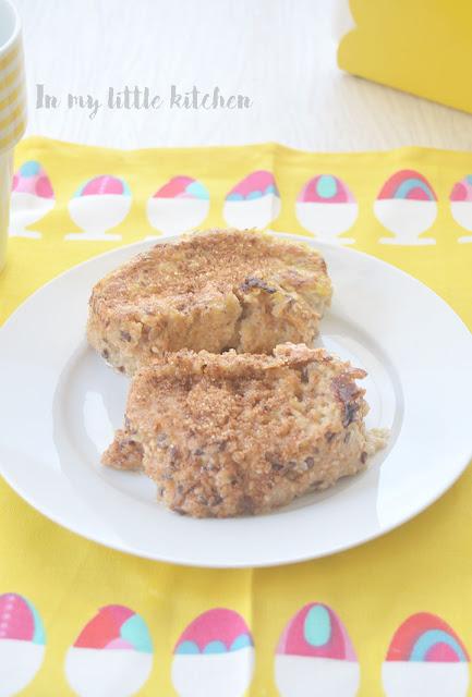 Torrijas ligeras con vainilla