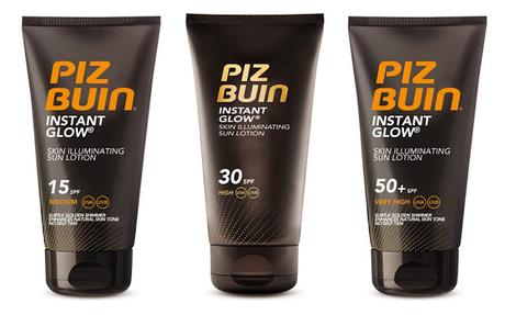 Piel Radiante y un Bronceado Perfecto con Instant Glow Lotion de Piz Buin® Piel Radiante y un Bronceado Perfecto con Instant Glow Lotion de Piz Buin®