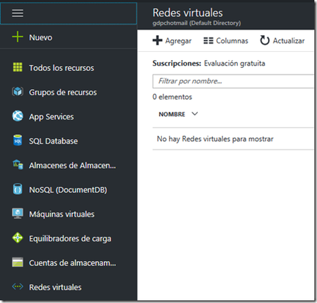 Laboratorio de Exchange en Azure