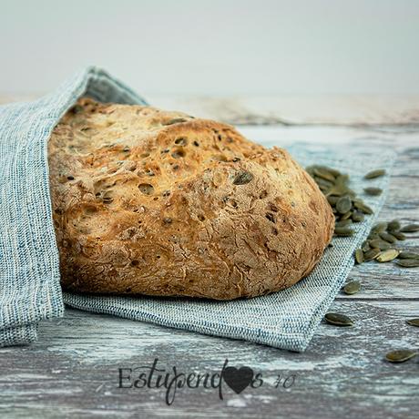 Pan de semillas de calabaza, lino y sésamo pan-de-semillas-de-calabaza-lino-y-sesamo