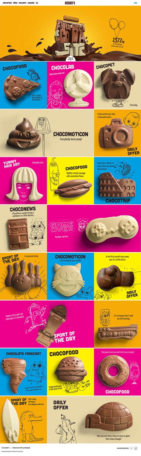 #EATERNET, una web hecha completamente con chocolate