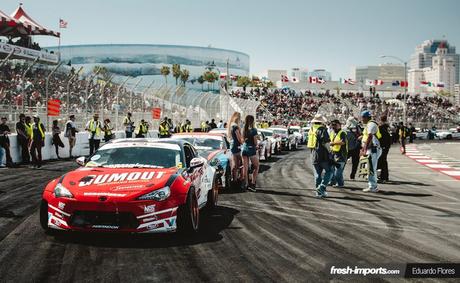 Las calles de Long Beach. Arranca la Formula Drift.