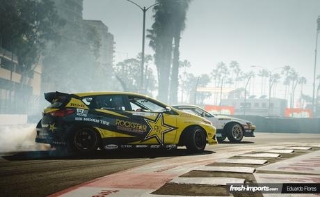 Las calles de Long Beach. Arranca la Formula Drift.