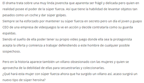 Recomendaciones de Doramas Coreanos: La Poderosa Mujer, Do Bong Soon Recomendaciones de Doramas Coreanos: La Poderosa Mujer, Do Bong Soon