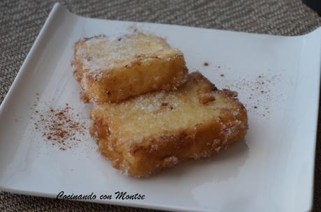 Receta de leche frita Receta de leche frita