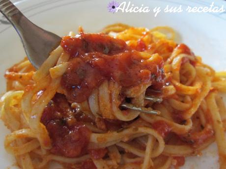 TALLARINES A LA CORSARIA TALLARINES A LA CORSARIA