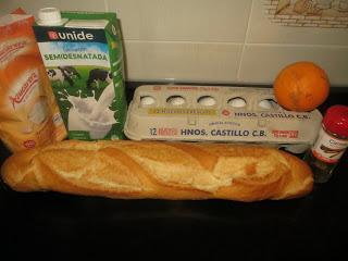 TORRIJAS BAJAS EN CALORÍAS (AL HORNO)