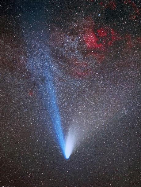 ✨Hale Bopp y la nebulosa de Norteamérica