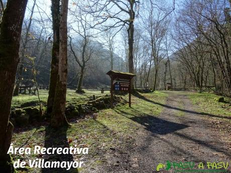 Senda del Chorrón y Foz del Río Valle: Area recreativa de Villamayor