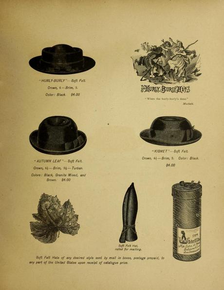 Sombreros de moda, pero en 1879 Sombreros de moda, pero en 1879
