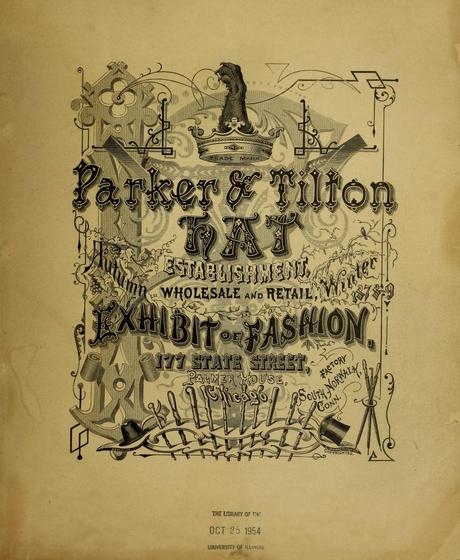 Sombreros de moda, pero en 1879 Moda en Sombreros 1879