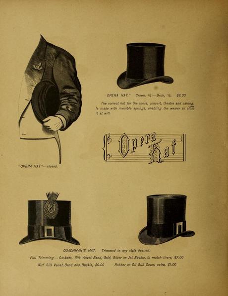 Sombreros de moda, pero en 1879 Sombreros de moda, pero en 1879