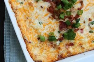 Dip de tocino y queso-crema Dip de tocino y queso-crema