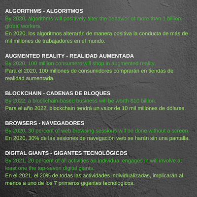 Predicciones Gartner 2017