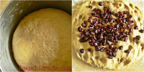 Rosca de Pascua trenzada doble Rosca de Pascua trenzada doble