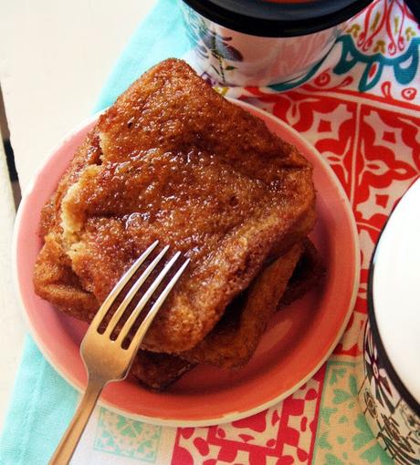 Torrijas de café y Baileys